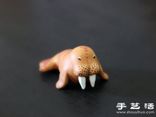憨态十足的软陶小动物 -  www.shouyihuo.com