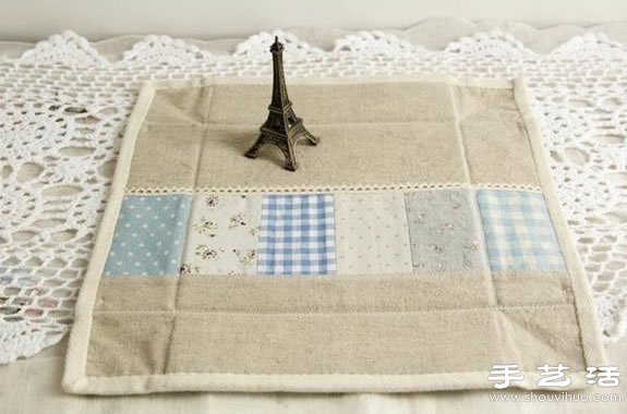 小清新风格布艺收纳盒手工制作教程 -  www.shouyihuo.com