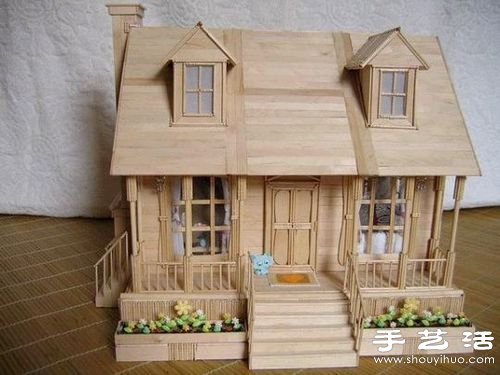 雪糕棍/冰棒棍变废为宝手工小制作 -  www.shouyihuo.com