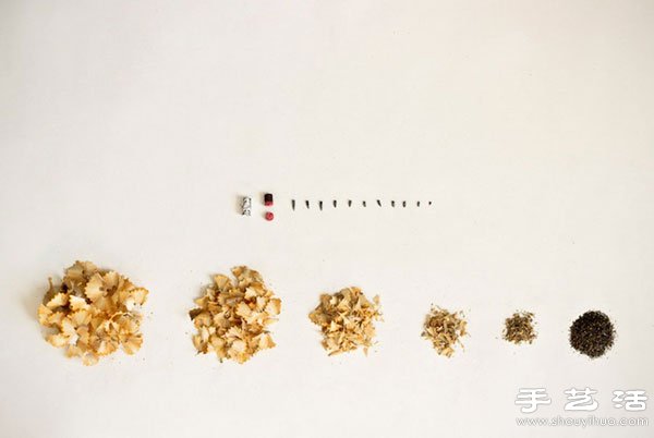 创意DIY：常见物品规则摆放 -  www.shouyihuo.com