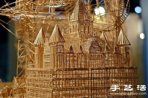 35年10万根牙签纯手工制作旧金山街景模型 -  www.shouyihuo.com
