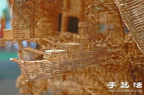 35年10万根牙签纯手工制作旧金山街景模型 -  www.shouyihuo.com