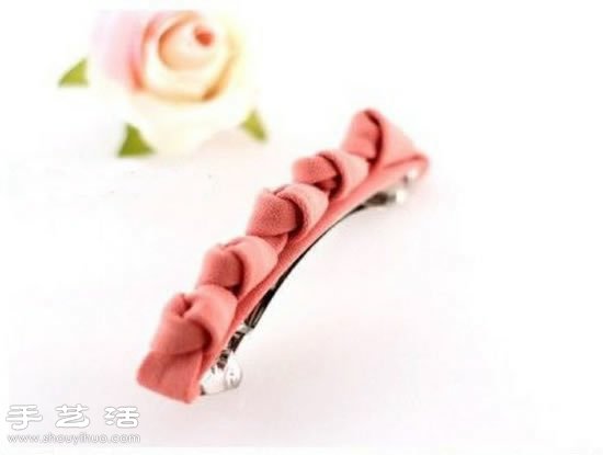 简单易学的不织布发夹发饰手工制作教程 -  www.shouyihuo.com