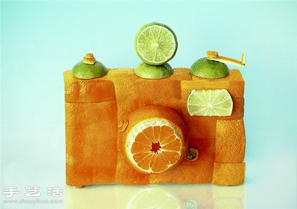 常见水果蔬菜DIY的创意摆盘作品 -  www.shouyihuo.com
