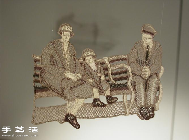 Dorie Millerson的手工编织雕塑作品欣赏 -  www.shouyihuo.com