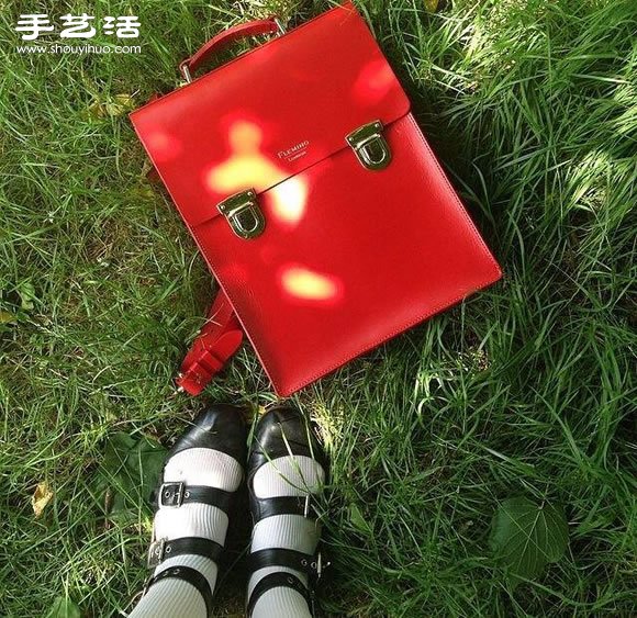 英国学院派复古书包 Fleming London -  www.shouyihuo.com