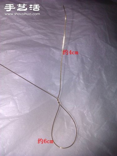 串珠玫瑰花手捧花手工制作图解教程 -  www.shouyihuo.com