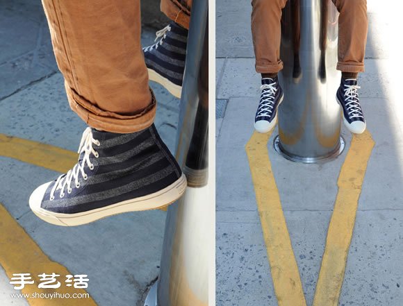 The Hill Side推出的秋冬帆布平底鞋 -  www.shouyihuo.com