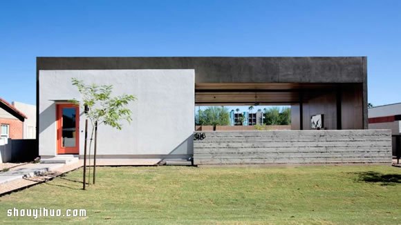 宽敞明亮的 Link House 现代别墅设计 -  www.shouyihuo.com