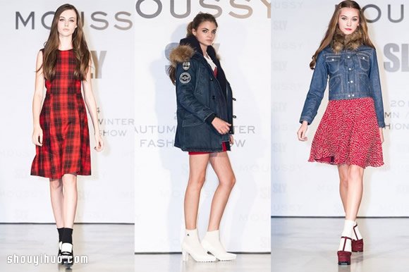 MOUSSY & SLY 秋冬女装 打造英伦复古风 -  www.shouyihuo.com