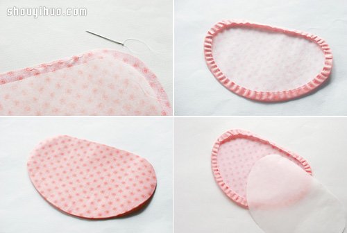 超萌熊猫枕头DIY 熊猫脸枕头套手工制作 -  www.shouyihuo.com