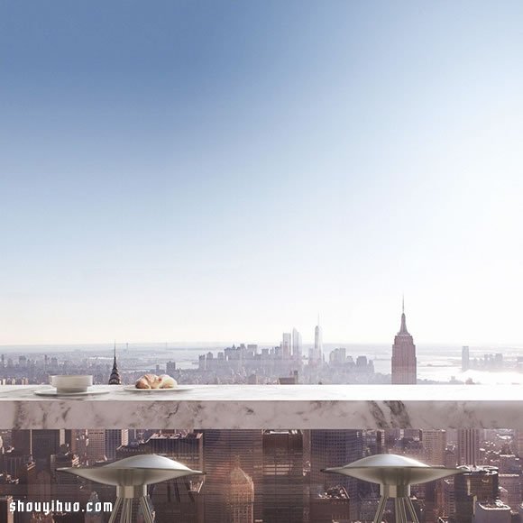 建筑师 Rafael Viñoly 设计超级公寓楼 -  www.shouyihuo.com