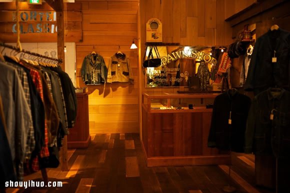日本Porter Classic复古风服饰店布置设计 -  www.shouyihuo.com