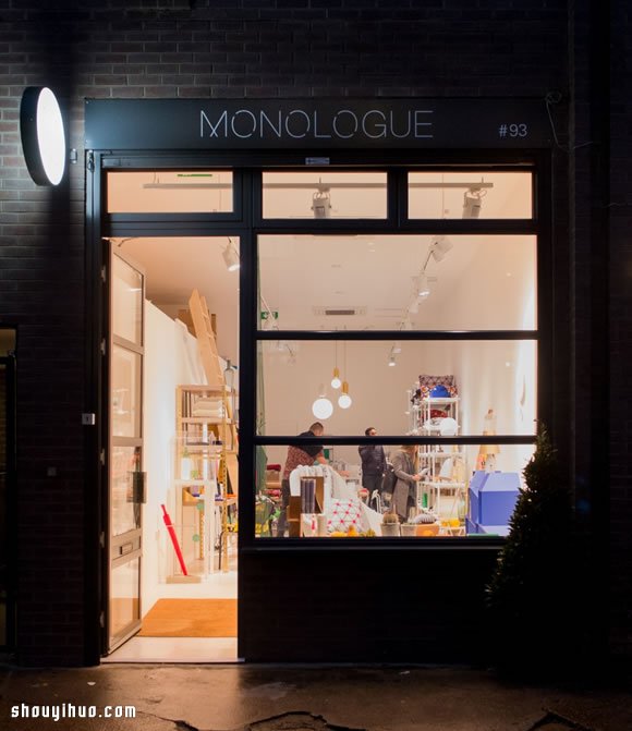巷弄中的现代风格概念店 Monologue -  www.shouyihuo.com