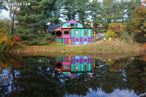Katewise 装修梦游仙境般的疯狂彩色小屋 -  www.shouyihuo.com