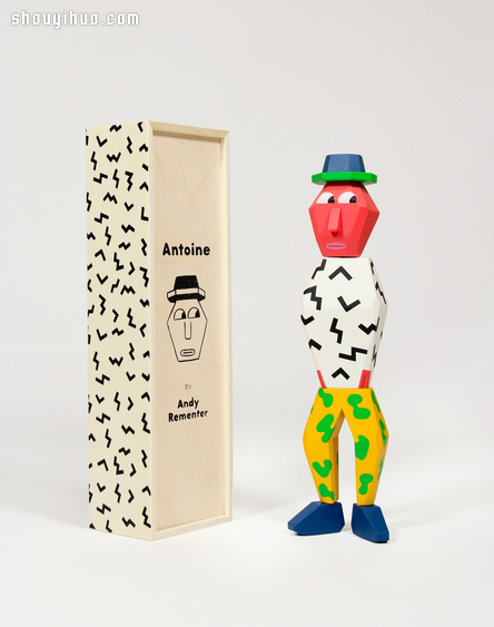 People Blocks 2 木玩偶雕塑作品欣赏 -  www.shouyihuo.com