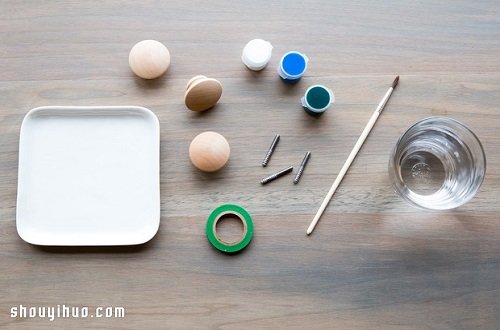 简约又美观的墙壁挂钩DIY手工制作图解教程 -  www.shouyihuo.com