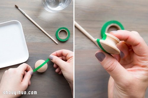 简约又美观的墙壁挂钩DIY手工制作图解教程 -  www.shouyihuo.com