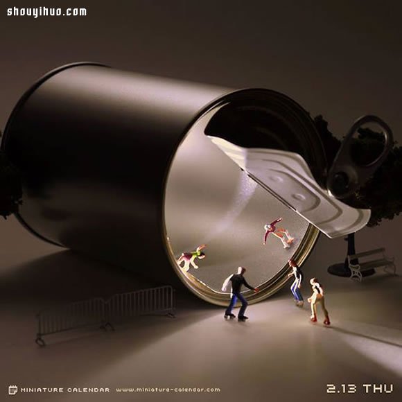 利用生活小物 创意DIY美好的微缩摄影 -  www.shouyihuo.com