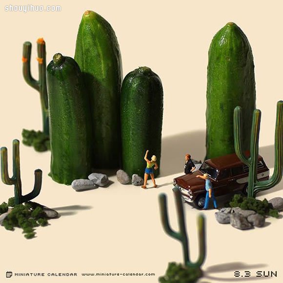 利用生活小物 创意DIY美好的微缩摄影 -  www.shouyihuo.com