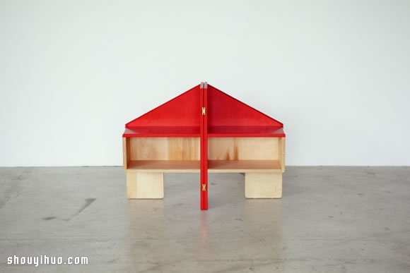 日本 ichiro 多功能娃娃屋儿童椅设计 -  www.shouyihuo.com