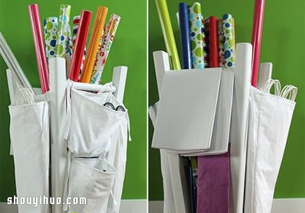 旧凳子创意手工改造DIY带滚轮收纳百宝箱 -  www.shouyihuo.com