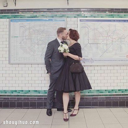 谁说一定要白色 性感和优雅兼具的黑色婚纱 -  www.shouyihuo.com