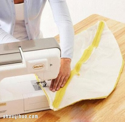 不织布手工制作家居布艺凳子图解教程 -  www.shouyihuo.com