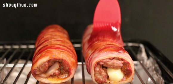 极品肉寿司的做法 自制培根包裹纯肉寿司 -  www.shouyihuo.com