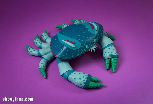 纸和皮革手工制作的奢华店铺动物摆设艺术品 -  www.shouyihuo.com