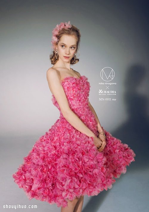 蜷川实花 2015 夏季绚烂婚纱设计作品 -  www.shouyihuo.com