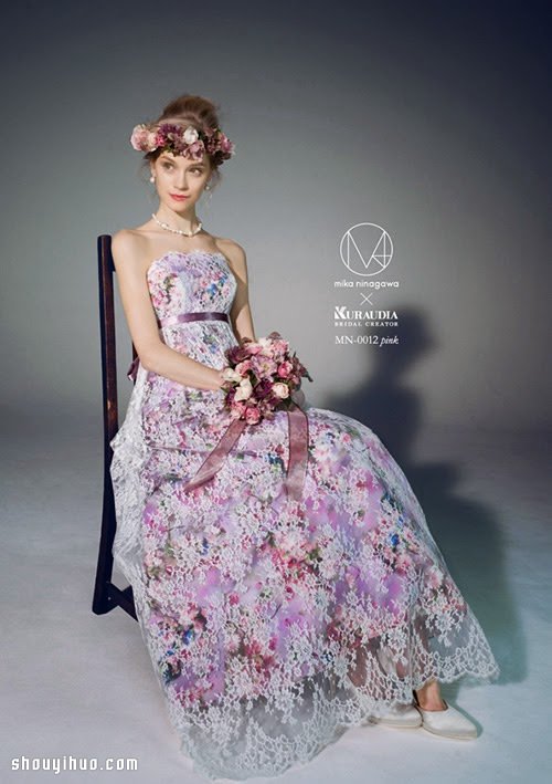 蜷川实花 2015 夏季绚烂婚纱设计作品 -  www.shouyihuo.com