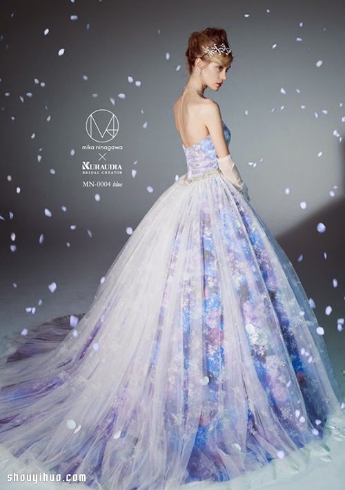 蜷川实花 2015 夏季绚烂婚纱设计作品 -  www.shouyihuo.com