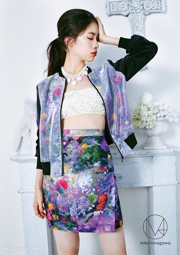 蜷川实花 2015 夏季绚烂婚纱设计作品 -  www.shouyihuo.com