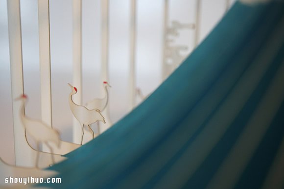 Yusuke Oono 缕空纸雕书作品欣赏 -  www.shouyihuo.com