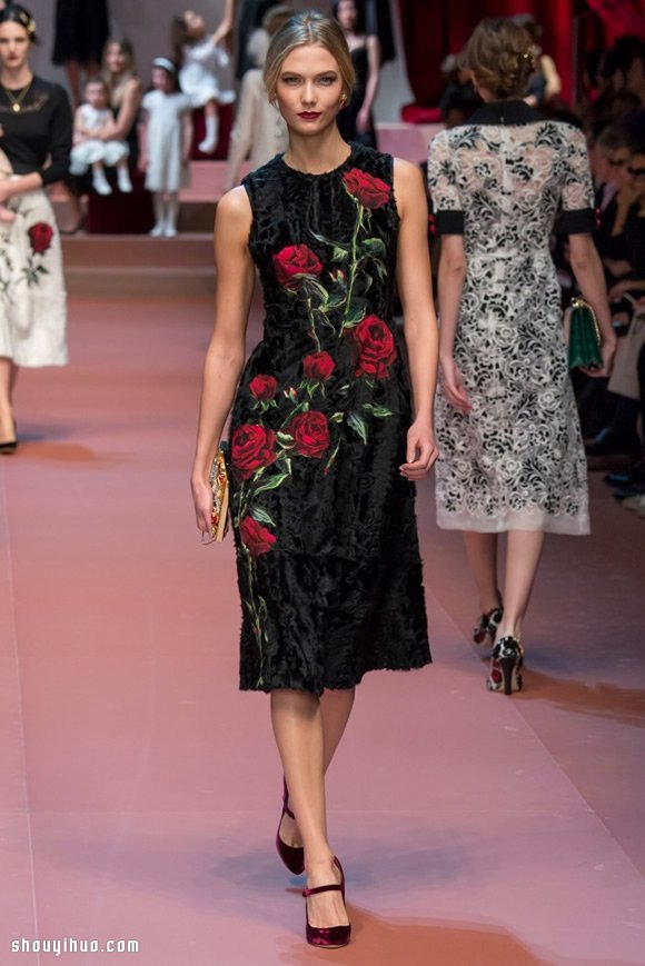 Dolce & Gabbana 2015秋冬时装之母爱颂歌 -  www.shouyihuo.com