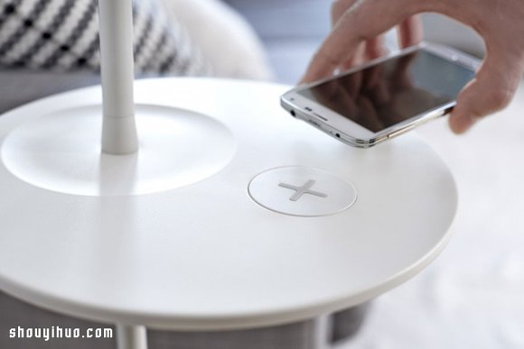 IKEA 推出无线充电家居系列：Home Spot -  www.shouyihuo.com