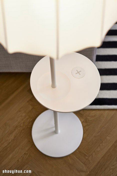 IKEA 推出无线充电家居系列：Home Spot -  www.shouyihuo.com