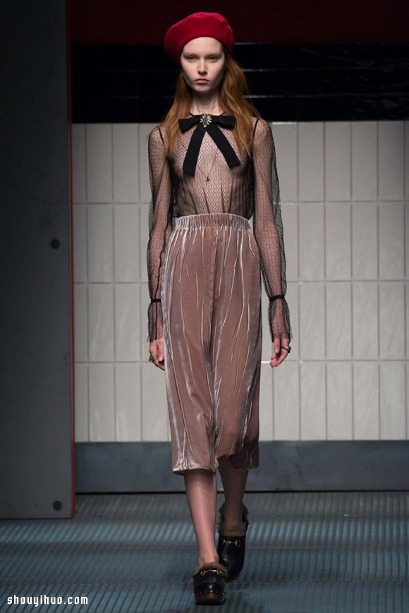 2015秋冬时装周：Gucci 的旧时代新复兴 -  www.shouyihuo.com