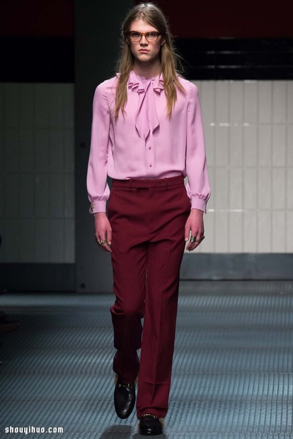2015秋冬时装周：Gucci 的旧时代新复兴 -  www.shouyihuo.com