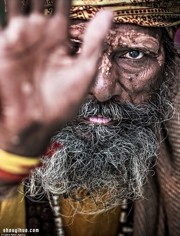 印度Varanasi恐怖的“食尸族” Aghori -  www.shouyihuo.com