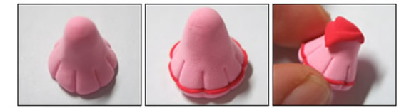 三款卡通小女孩粘土手办手工制作图解教程 -  www.shouyihuo.com
