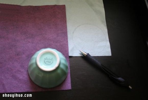 布艺风车手工制作 不织布风车玩具的做法 -  www.shouyihuo.com