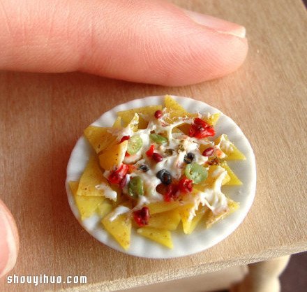 超迷你超精致的软陶粘土美食模型 -  www.shouyihuo.com
