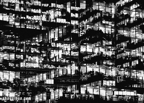 Lewis Bush作品：噩梦般的纷乱伦敦景像 -  www.shouyihuo.com