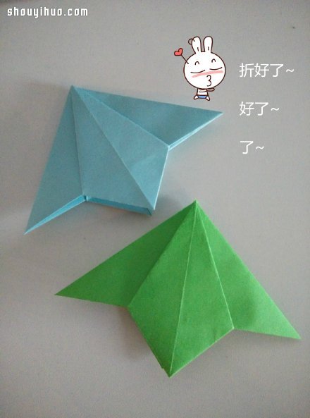 简单折纸书签的折法 书签制作方法图解教程 -  www.shouyihuo.com
