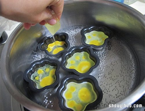 超可爱猫掌水煮蛋 家中电锅也能轻松DIY！ -  www.shouyihuo.com