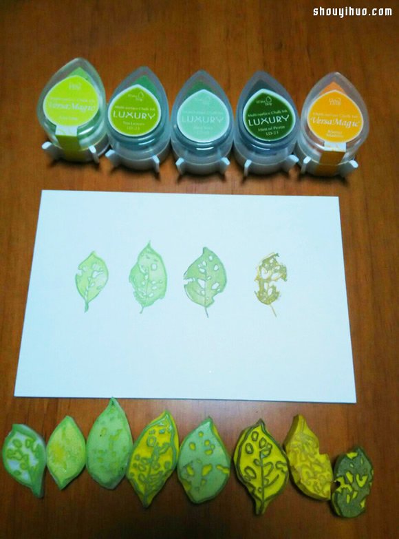一组好玩的橡皮章作品 各种图案都有啦~ -  www.shouyihuo.com