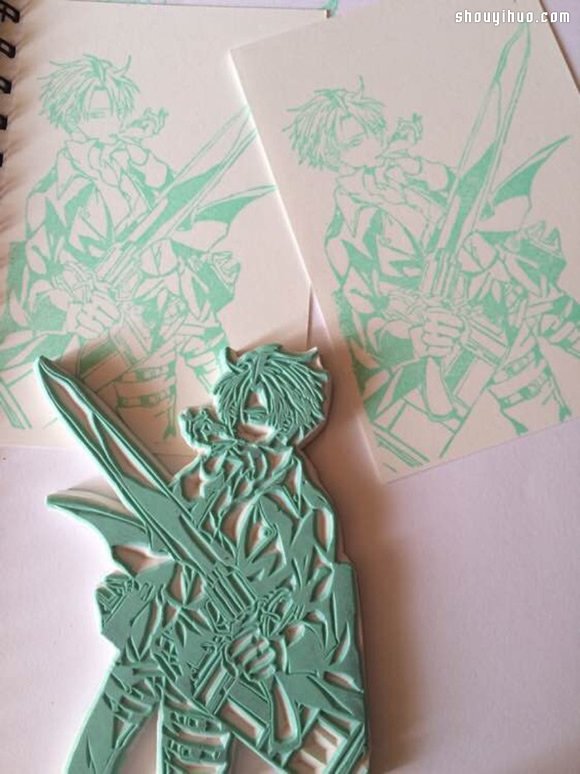 一组好玩的橡皮章作品 各种图案都有啦~ -  www.shouyihuo.com