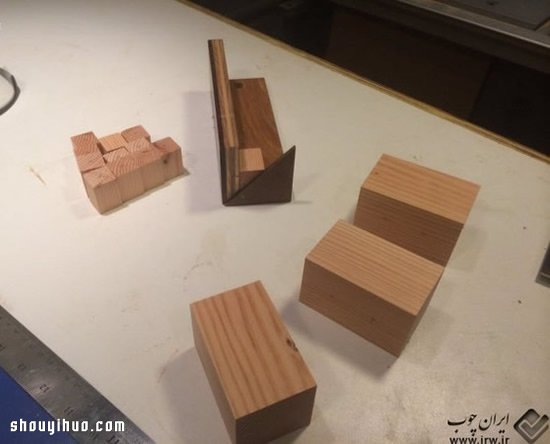 废弃木头变废为宝手工制作儿童玩具人偶 -  www.shouyihuo.com